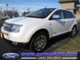 Safro Ford
1000 E. Summit Ave., Oconomowoc, Wisconsin 53066 -- 877-501-6928
2009 Lincoln MKX Elite Pre-Owned
877-501-6928
Price: $30,912
Check out our entire Inventory
Click Here to View All Photos (16)
Check out our entire Inventory
Description:
Â 
JUST