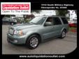 2006 Lincoln Navigator $10,976
Pre-Owned Car And Truck Liquidation Outlet
1510 S. Military Highway
Chesapeake, VA 23320
(800)876-4139
Retail Price: Call for price
OUR PRICE: $10,976
Stock: A4859A
VIN: 5LMFU285X6LJ00567
Body Style: SUV 4X4
Mileage: