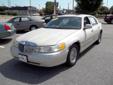 Make: Lincoln
Model: Town Car
Color: White
Year: 1999
Mileage: 103557
Call Us At 1-800-382-4736 ! GUARANTEED CREDIT APPROVAL IN MINUTES. CALL - COME IN - OR VISIT US ON THE WEB WWW.KOOLAUTOMOTIVE.COM. 100'S OF CARS IN STOCK AND PAYMENTS TO FIT EVERY