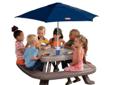 Little Tikes Fold and Store Picnic Table with Market Umbrella Best Deals !
Little Tikes Fold and Store Picnic Table with Market Umbrella
Â Best Deals !
Product Details :
Give your children a shady place to play a game or enjoy a snack with this table and
