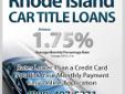 Click on the banner below to see how!
Poor Accounts Can Get Any Person Down. Warwick Car Title Loans Is The Company To Help!
When pockets are empty, it's second nature to get down on yourself. Bills must to be paid and when you just don't have the