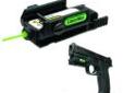 LaserMax LMS-UNI-G LMS-UNI Green Laser - 532nm
LaserMax has done a small wonder. Normally tracking a red laser across the landscape target is very difficult. This Daylight Visible Green Laser in the Uni-Max LMS-UNI-G package is the best way to track the