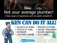 plumber services in the tucson area helping with any sort of plumbing problems including broken or leaking pipes, water heater repair and installation, no trip charges, water treatment plumbers service company tech