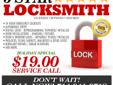 â24/7 Locksmith in your cityâ - locksmith service
As you know, security starts at your front door, which is why EMERGENCY Locksmith provides you with a complete line of fully-integrated security solutions. You can help prevent future lockouts or break-ins