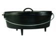 This seasoned and ready to use 12 quart camp dutch oven is the most popular size. Desired by camp cooks as a key element in their outdoor cooking gear. Pre-Seasoned and ready to use. 16 inch diameter and 4 1/ 4 inches deepRead More
Lodge Logic