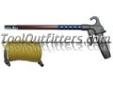 "
GUARDAIR CORPORATION 75LJ012AAUSNH GDA75LJ012AAUSNH Long John US Flag Safety Air Gun with 12"" Extension and Nylon Air Hose
Features and Benefits:
Durable cast aluminum body with hanging hook
Wide comfort trigger
Rugged aluminum extension
1/4" FNPT