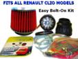 Contact the seller
High Performance DIY Renault Clio Electric Air Intake Supercharger Turbo Fan Easy Bolt On Kit The BRAND NEW Electric Air Intake System is designed to revolutionize everything you thought you knew about high flow air intake kits. Replace