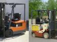 ??????
Toyota 7FGU25
5000# Capacity
Auto Trans
Side-Shift
LPG
Runs Like New
$9,500 Delivered!
This forklift comes with a 30-Day exchange Option,
If for any reason you become dissatisfied with this purchase,
You may return it to us for full value toward