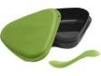 "
Light My Fire S-MK3PC-T-GREEN LunchBox Green
The Lunch Box is a slimmed down 3-piece MealKit that can be combined with our Harness for a new kind of LunchBox. A lid that is a plate, a base that is a bowl, and the original Spork in Tritanâ¢ are just what