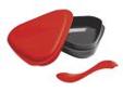 "
Light My Fire S-MK3PC-T-RED LunchBox Red
The Lunch Box is a slimmed down 3-piece MealKit that can be combined with our Harness for a new kind of LunchBox. A lid that is a plate, a base that is a bowl, and the original Spork in Tritanâ¢ are just what you