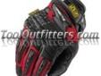 "
Mechanix Wear MP2-02-008 MECMP2-02-008 M-Pact 2 Gloves Red/Small
Features and Benefits:
High profile, impact-absorbing molded TPR (Thermal Plastic Rubber) finger protection
Multi-layer ClarinoÂ® MWX-2 palm with anatomically die cut EVA foam padded impact
