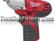 "
Milwaukee Electric Tools 2451-20 MLW2451-20 M12â¢ Cordless LITHIUM-ION 3/8"" Square Drive Impact Wrench w/ Ring- Bare Tool
The M12â¢ Cordless LITHIUM-ION 3/8"" Square Drive Impact Wrench delivers power and convenience in a compact light weight design.
