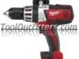 "
Milwaukee Electric Tools 2610-20 MLW2610-20 M18â¢ Cordless High Performance Drill Driver (Bare Tool)
Features and Benefits:
4 Pole Frameless Motor maximizes tool efficiency to increase run-time
1/2" single-sleeve ratcheting metal chuck with carbide jaws