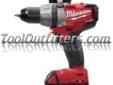 "
Milwaukee Electric Tools 2603-22CT MLW2603-22CT M18â¢ FUELâ¢ 1/2"" Drill/Driver Kit
Features and Benefits:
With up to 650 in lbs of torque, the M18â¢ FUELâ¢ Drill Driver is the most powerful drill in its class
The POWERSTATEâ¢ Brushless Motor outperforms all