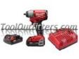 "
Milwaukee Electric Tools 2654-22CT MLW2654-22CT M18â¢ FUELâ¢ 3/8"" Drive Impact Wrench Kit
Features and Benefits:
POWERSTATEâ¢ Brushless Motor lasts longer and delivers maximum performance
REDLINK PLUSâ¢ Electronic Intelligence allows the operator to choose