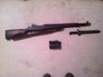 -February 1943 produced Springfield M1 Garand. Excellent condition and great shooter with clean bore and barrel. 145XXXX serial range.
-Comes with a lot of accessories. A correct leather US military M1 rifle sling, correct war produced bayonet, and 10