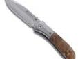 "
Columbia River M4-02W M4 Series Burl Scales, Stainless Bolster, LAWKS
The M4â¢-02W Burled Wood is a deluxe model with burled wood scales and brushed stainless steel bolsters. It's a very classy look.
While CRKT were engineering it, they decided to add