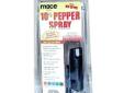 Mace Security 10% Pepper Spray 11gm w/Hard Key Case Black. The Mace Security Hard Key Case pepper spray contains oleoresin capsicum a naturally occurring substance derived from cayenne peppers. The OC pepper formula (0.66% capsaicinoids concentration)