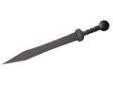 "
Cold Steel 97GMS Machete Gladius
Derived from the sword used by Celtic tribes of ancient Iberia (Spain) and adopted by the Roman Legions, the Gladius, with its long, narrow point and wasp waisted blade, was the scourge of the battlefield and often the