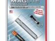 "
Maglite K3A096 Mag-Lite Solitaire Blister Gray Pewter
MagLite Solitaire flashlights feature a linear focusing adjustable beam that twists from an intense spot to a brilliant flood with a turn of the head assembly. Mini MagLite Solitaire flashlight