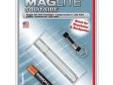 "
Maglite K3A106 Mag-Lite Solitaire Blister Silver
MagLite Solitaire flashlights feature a linear focusing adjustable beam that twists from an intense spot to a brilliant flood with a turn of the head assembly. Mini MagLite Solitaire flashlight weighs