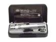 "
Maglite K3A102 Mag-Lite Solitaire Pres Box Silver
MagLite Solitaire flashlights feature a linear focusing adjustable beam that twists from an intense spot to a brilliant flood with a turn of the head assembly. Mini MagLite Solitaire flashlight weighs