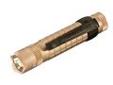 "
Maglite SG2LRD6 Mag-Tac Light Coyote Tan, Blister Pack, Scalloped Head
In developing the MAG-TACÂ® LED flashlight, MagLite aimed to produce an advanced lighting tool that, in appearance, build quality and performance, would rival tactical flashlights