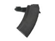 We've designed our SKS Detachable Magazines with serious shooters in mind. The mag body, made of high strength composite, has horizontal grooves cut into it for an enhanced gripping surface. We've used the highest quality interior components and