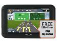 RoadMate 5220-LMMagellan brings you the RoadMate 5220-LM. Enjoy the security of knowing your maps are always up to date by taking advantage of the Free Lifetime Map Updates feature, which allows you update your maps for free up to four times a year. There
