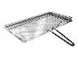 Fish and Veggie Grill TrayStainless Steel with Teflon Select Non-Stick Finish13-3/4" DiameterFor grilling flaky fish, vegetables, and smaller items, or use it with our Wok as a steamer tray. Made of marine grade 304 Stainless Steel, this professional