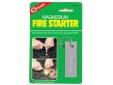 "
Coghlans 7870 Magnesium Fire Starter
A must for every field trip. The fire starter uses magnesium, a flame source of 5400Â°F (2982Â°C). One fire starter should provide sufficient shavings to start hundreds of fires."Price: $3.67
Source: