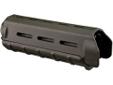 The Magpul MOE Hand Guard for AR15/M16 rifles with carbine-length gas systems combines the light weight of a standard hand guard with modular flexibility. Slots at the two, six, and ten o'clock positions allow for optional mounting of Picatinny rail