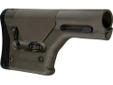 The Magpul PRS (Precision Rifle/Sniper) AR15/M16 Model is a drop-in, precision-adjustable butt stock for rifles with A1/A2 fixed stocks. Designed to offer the fine-tuned, customized feel of a precision target stock, the PRS is adjustable for both cheek
