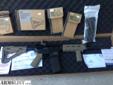 Full Magpul furniture Brand new never fired in original box with all manuals, lock, paperwork. Has Magpul Flat Dark Earth handguard, Magpul Rail vertical grip, Magpul CTR collapsible stock, Magpul Front & Rear flip up sights, Magpul MiAd Pistol grip with