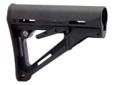 The CTR Carbine Stock is a fully-featured drop-in replacement for the standard M4 stock body, offering enhanced strength, stability, and ergonomics. Designed for stability, the Compact/Type Restricted (CTR) stock utilizes a strong A-frame design,