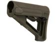 Description: Non Mil-SpecFinish/Color: OD GreenFit: AR-15Model: STRType: Stock
Manufacturer: Magpul Industries
Model: MAG471-OD
Condition: New
Price: $75.20
Availability: In Stock
Source:
