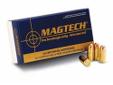 MagTech Sport Shooting 40 S&W, 165Gr Full Metal Case, 50 Rounds. Manufactured to the highest standards for consistent quality and exceptional performance, Magtech ammunition is competitively priced, making it one of the best values in centerfire pistol