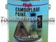 "
Majic Paint 8-0853-1 YEN8-0853-1 Majic Camouflage Paint, Gallon Bark Gray
Features and Benefits:
Flat, non-reflective finish
Water resistant
Provides camouflage with any nature background
Perfect for use on vehicles, boats, trailers, duck blinds, etc.