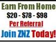 Find out why so many people are joining this "Proven Moneymaker" called ZNZ.
ZNZ works alongside Major Companies such as Blockbuster, DirectTV and Freecreditreport.com
These companies are using the power of the internet to reach customers to try there