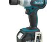 Makita's 18V LXT Lithium-Ion Cordless 1/ 2-Inch Impact Wrench delivers cordless impact power with a 1/ 2-inch square drive that will fit impact-rated socket sets. The versatile BTW251 packs plenty of torque for a wide range of fastening and loosening