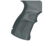 High-quality pistol grip for AK-47 and AK-74 rifles.Features:- Improves trigger operation.- Advanced ergonomic design prevents wrist fatigue and ensures secure grip in wet conditions.- Built-in storage with removable cushioned battery holder.- MIL-SPEC
