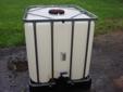 Washed clean and ready to go. Perfect for maple sap collection!
275 gallon tote tank Container. Plastic for Water, Fuel, Waste oil.
Ideal for storing large quantities of liquids for watering plants, cleaning, concrete cutting, paving, plastering,