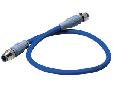 Maretron Mid Double-Ended Cordset - 0.5 M BlueMechanical:Contact Carrier Mat/Color: Thermoplastic PUR/Blue-GrayMolded Body Mat/Color: Thermoplastic PUR/Blue-GrayContact Mat/Plating: Brass/GoldCoupling Nut Mat/Plating: Brass/NickelConnector Outside