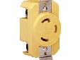 30A 125V Receptacle (yellow)305CRRProduct Features: 30 amp 125 volt dock side receptacle Locking (NEMA L5-30R)Accepts 8 gauge stranded wire or up to 6 gauge with ring terminalsCorrosion resistant reinforced nylon construction.Yellow
Manufacturer: Marinco