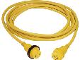 30A 125V Molded Cordset 25'Product Features: All Marinco 30A PowerCord Marine Cordsets are made of the highest quality, marine-grade construction with features you won't find on other power cords:Various length and color options for your specific