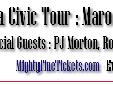 Maroon 5 & Kelly Clarkson Concert in Atlanta, Georgia
Honda Civic Tour - Aarons Amphitheatre - Monday, September 16, 2013
Maroon 5 and Kelly Clarkson will headline a concert in Atlanta, Georgia. The concert in Atlanta is part of the Honda Civic Tour and