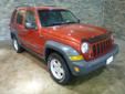 Price: $10900
Make: Jeep
Model: Liberty
Color: Maroon
Year: 2007
Mileage: 89902
CLEAN CARFAX. Plenty of space! 4 Wheel Drive! Lots of room! Don't pay too much for the gorgeous-looking SUV you want...Come on down and take a look at this superb 2007 Jeep