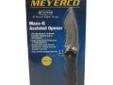 "
Meyerco MFDRMQ2AO MAXX-Q Assisted Opener Serrated
Maxx-Q Assisted Opener
Specifications:
- CNC machined g-10 handle provides superior grip in all positions
- Thick front tip for penetration of tough materials
- Recurve mid-blade section accelerates