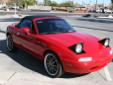 95 Mazda Miata MX-5 LS Convertible, 5 Speed, 117,000 Miles, 1.8L L4 FI DOHC 16V, Rear Wheel Drive, clean in and out, AC, Mazda Rims, AM/FM/CD/AUX, Power Steering, Power Brakes, Power Windows, Cruise Control, salvage title. Super sporty and fun