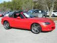Landers McLarty Nissan Huntsville
6520 University Dr. NW, Huntsville, Alabama 35806 -- 256-837-5752
2004 Mazda MX-5 Miata 2dr Conv MAZDASPEED Pre-Owned
256-837-5752
Price: $11,990
We believe in: Credibility!, Integrity!, And Transparency!
Click Here to